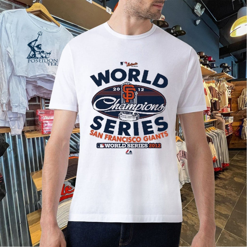 San Francisco Giants World Series Champions 2012 Baseball Trophy T-shirt