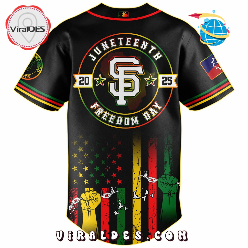 San Francisco Giants x 2025 Juneteenth Day Jersey