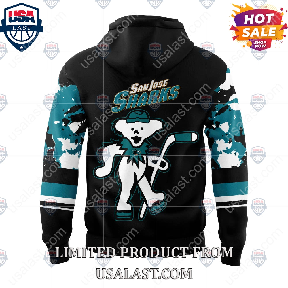 San Jose Sharks NHL Grateful Dead Night Peanuts Hoodie