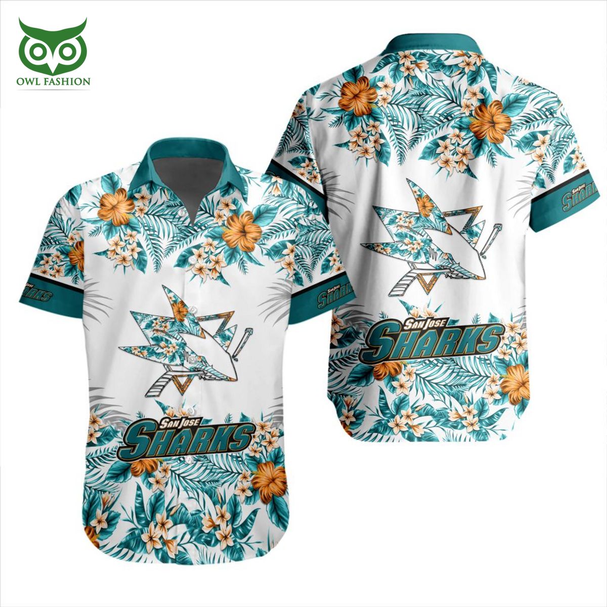 San Jose Sharks NHL Team Beach Vibe Hawaiian Shirt