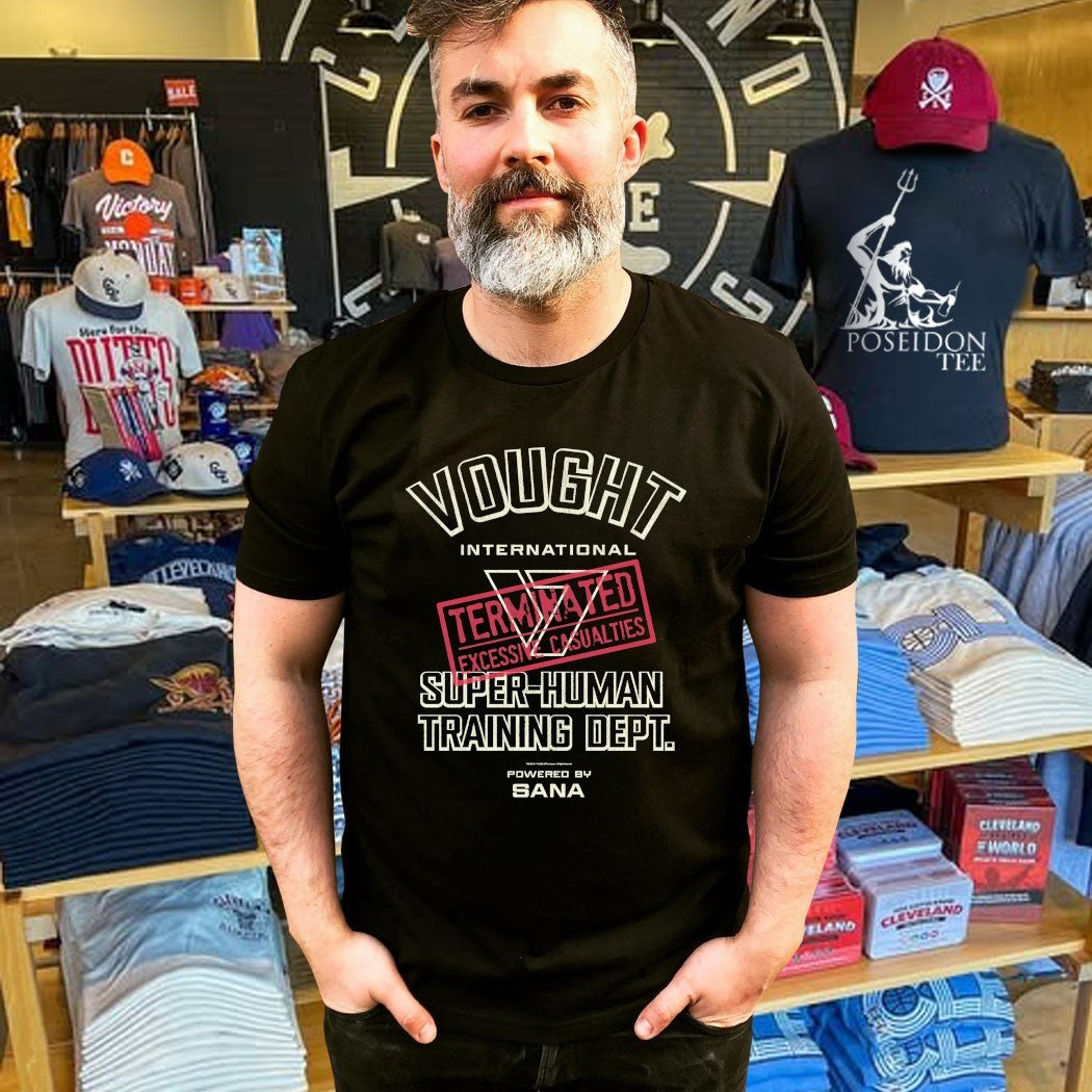 Sana Vought International Super-human Training Dept T-shirt