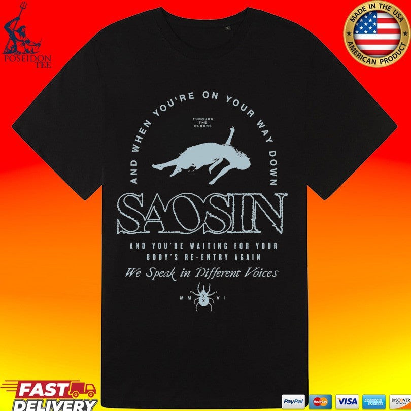 Saosin And When You’re On Your Way Down Sky Voices T-shirt