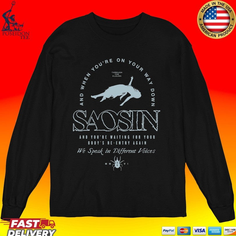 Saosin And When You’re On Your Way Down Sky Voices T-shirt