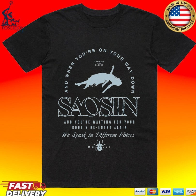 Saosin And When You’re On Your Way Down Sky Voices T-shirt