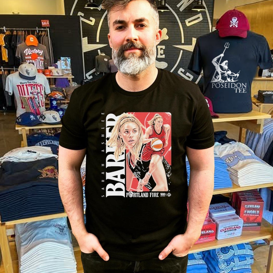 Sarah Ashlee Barker Portland Fire Wnba Player T-shirt