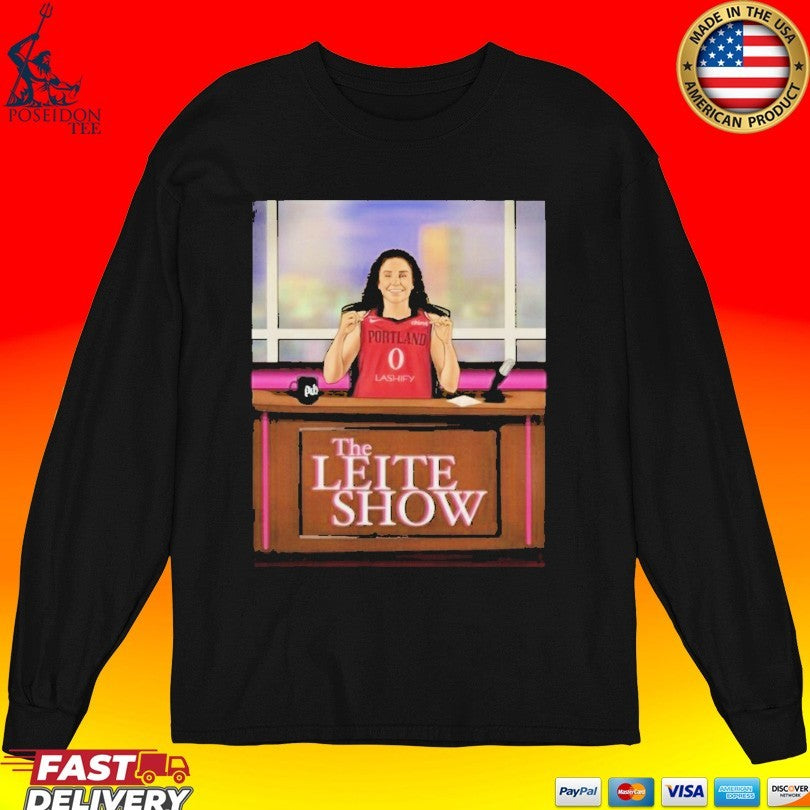 Sarah Ashlee Barker The Leite Show T-shirt