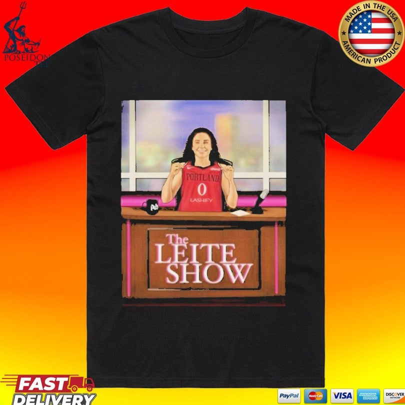 Sarah Ashlee Barker The Leite Show T-shirt