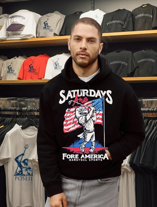 Saturdays Are Fore America Barstool Sports T-shirt