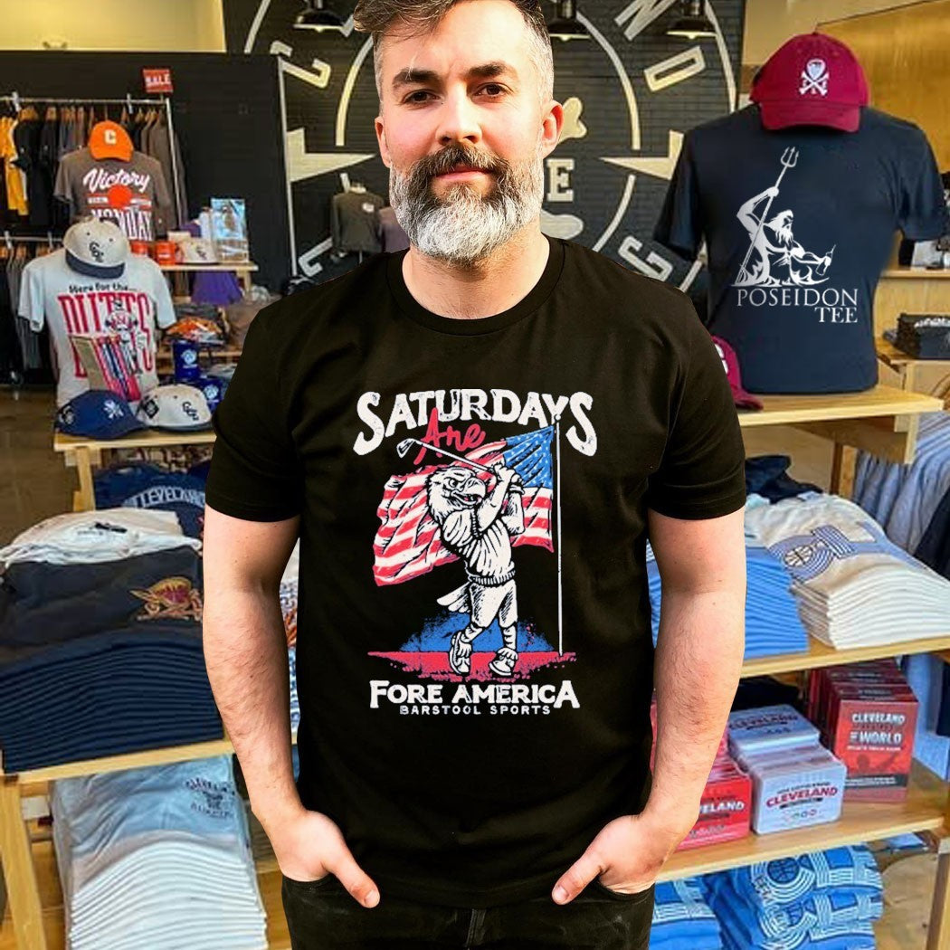 Saturdays Are Fore America Barstool Sports T-shirt