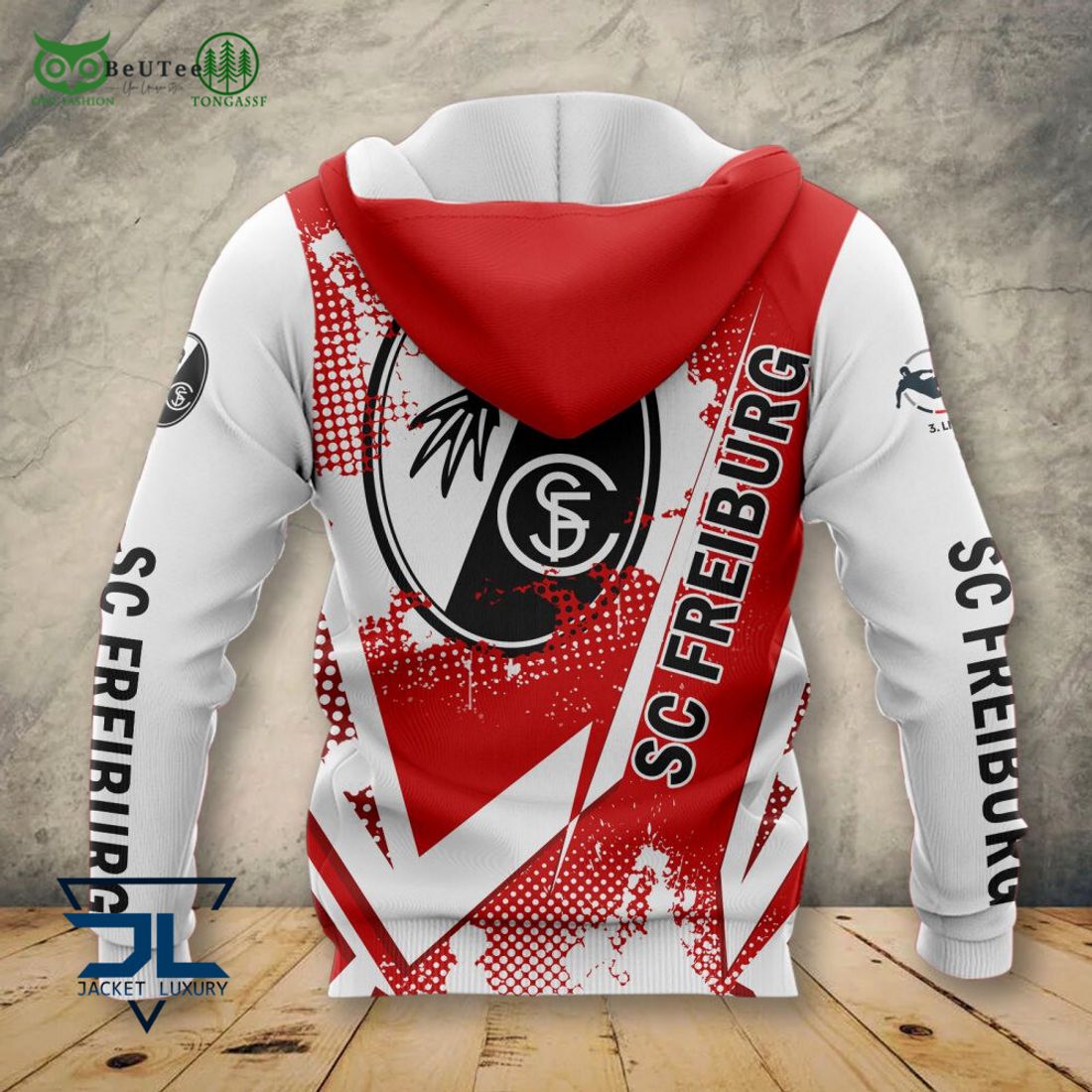 SC Freiburg II Iheren Namen AOP 3D Shirt Full