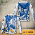 Schalke 04 Bundesliga Ihren Namen 3D Hoodie Shirt Polo