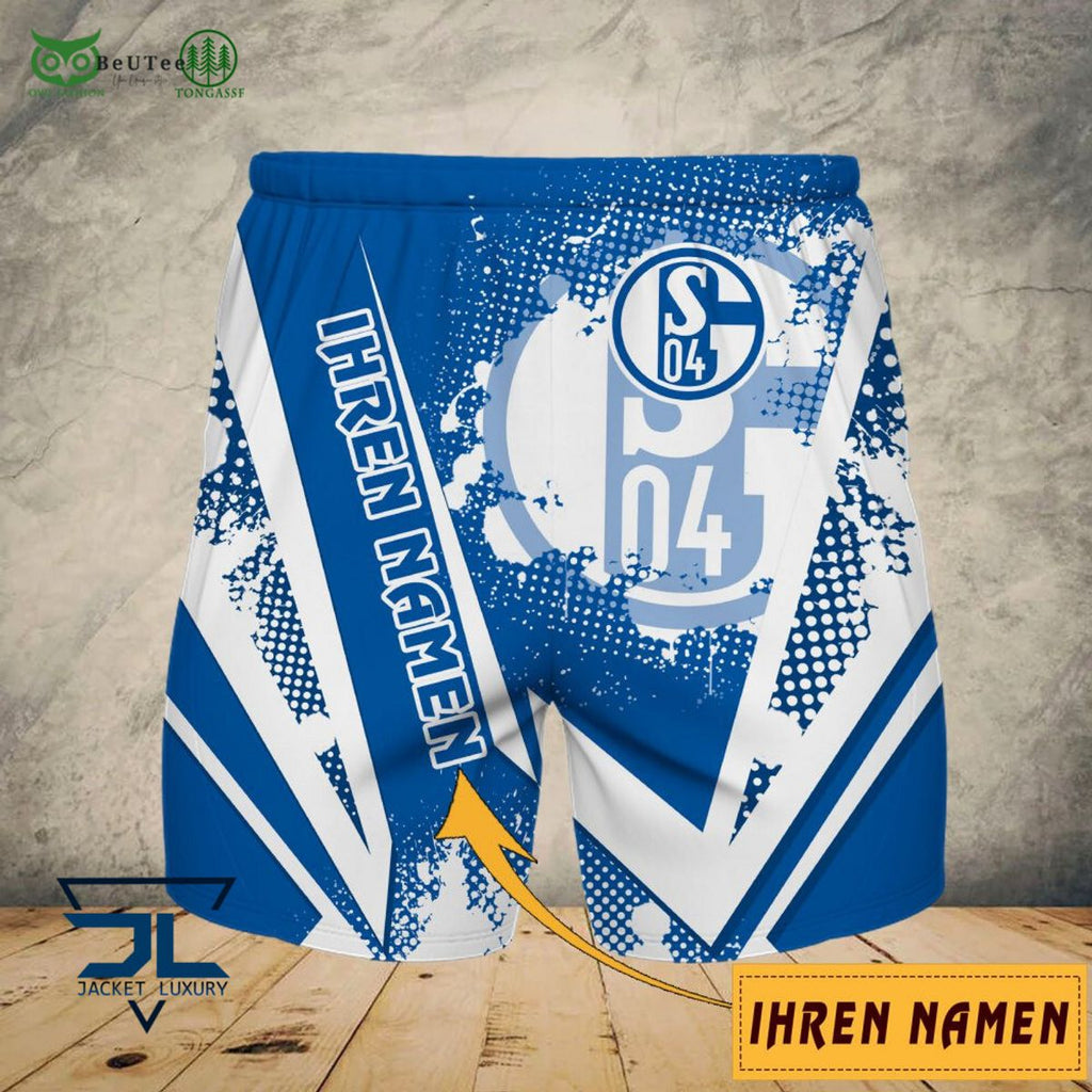 Schalke 04 Bundesliga Ihren Namen 3D Hoodie Shirt Polo