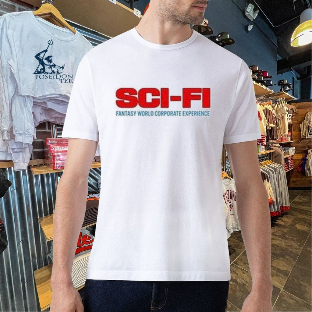 Sci-fi Fantasy Fantasy World Corporate Experience T-shirt