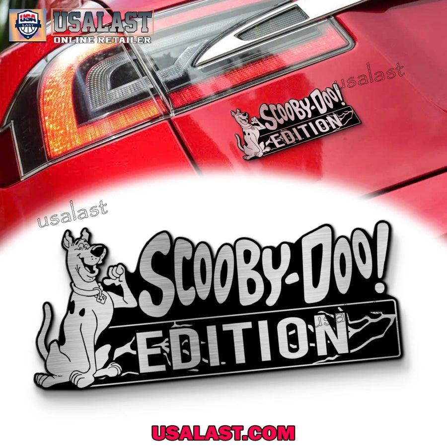 Scooby Doo 3D Car Emblem Custom Badge