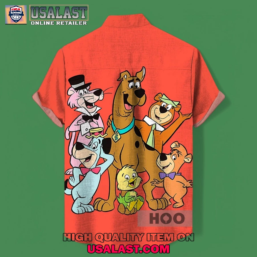 Scooby Doo And Nostalgia Cartoon Characters Hawaiian Shirt