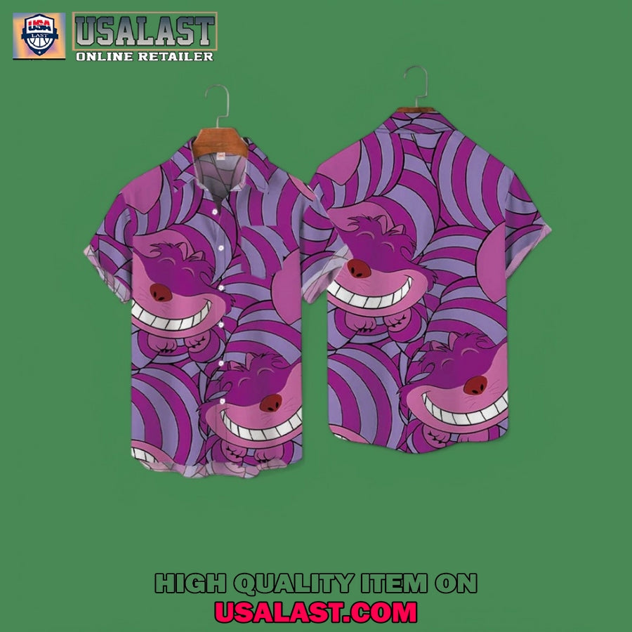 Scooby Doo Cheshire Cat Costumes Hawaiian Shirt