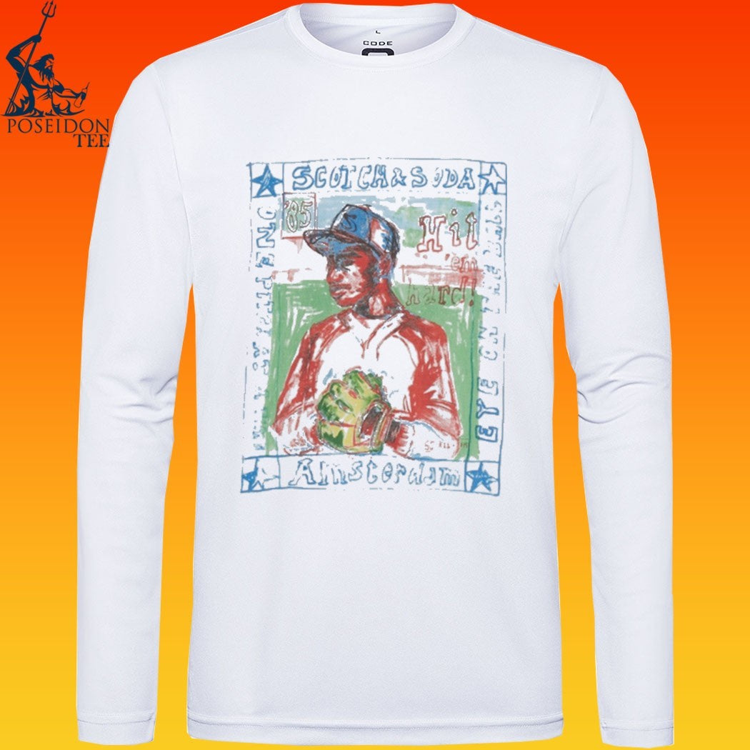 Scotch And Soda Baseball Artwork Relaxed Fit T-shirt
