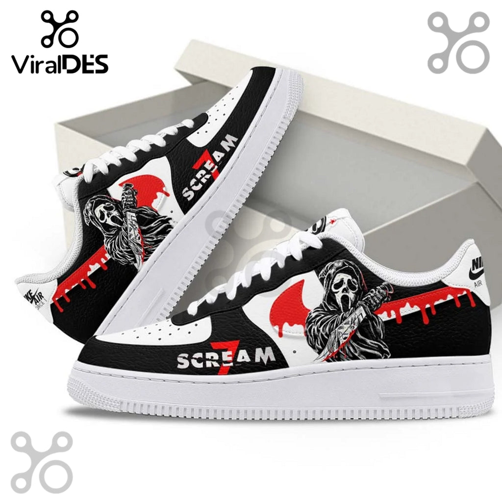 Scream 7 Limited Edition Air Force 1 Sneakers