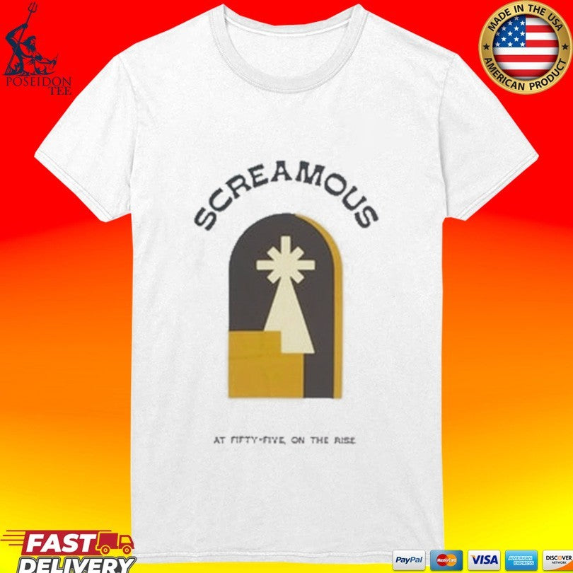 Screamous At Fifty-five On The Rise Arching Crown T-shirt