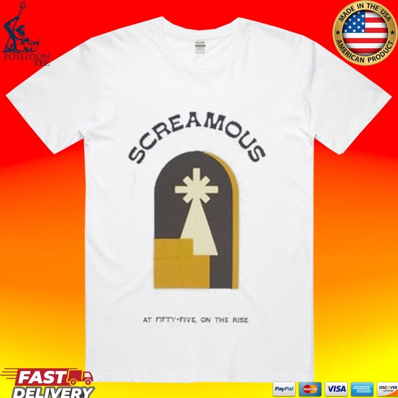 Screamous At Fifty-five On The Rise Arching Crown T-shirt