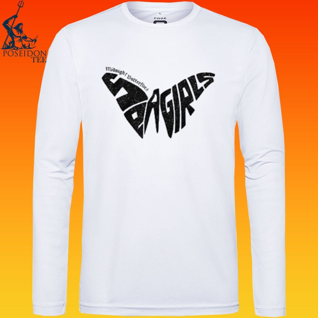 Sea Girls Butterfly White T-shirt