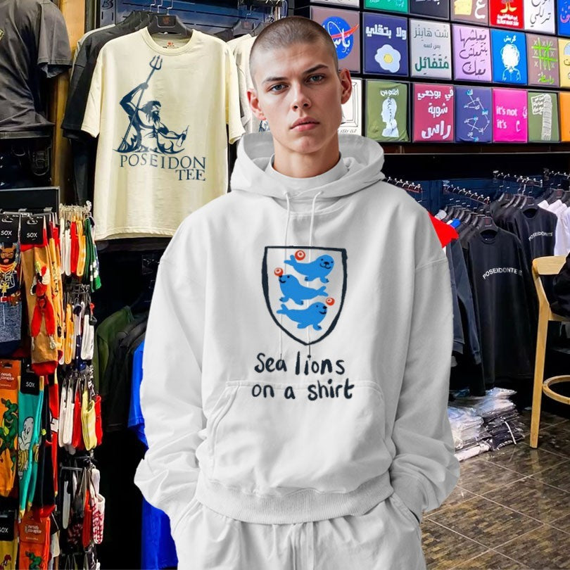 Sea Lions On A T-shirt