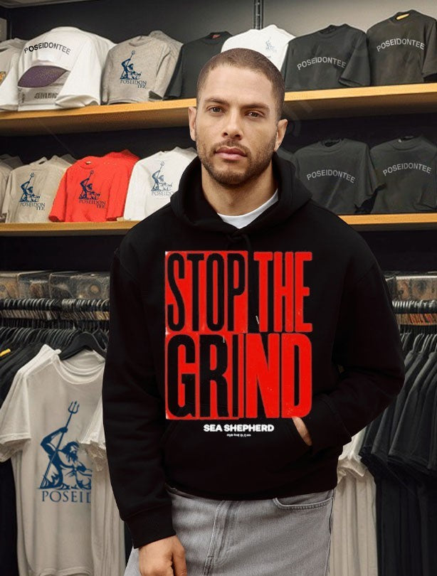 Sea Shepherd Stop The Grind T-shirt