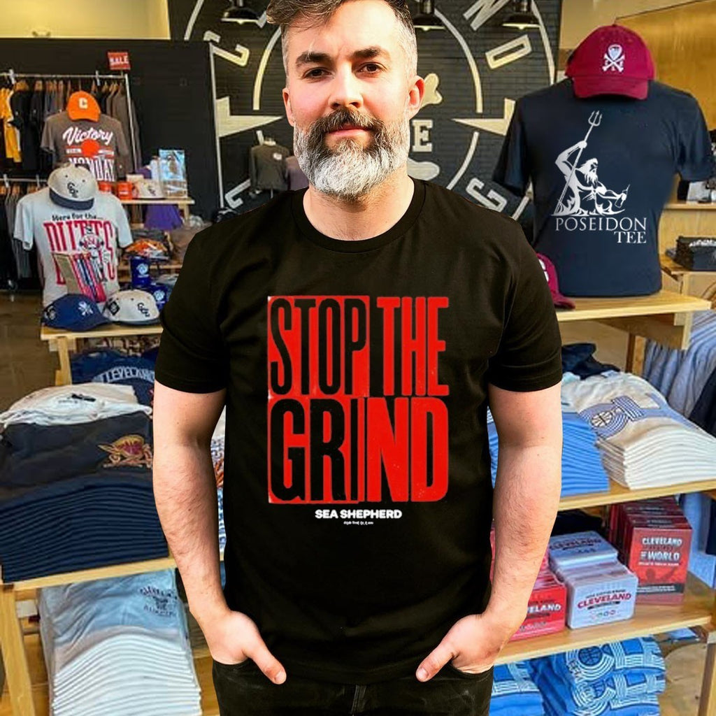Sea Shepherd Stop The Grind T-shirt