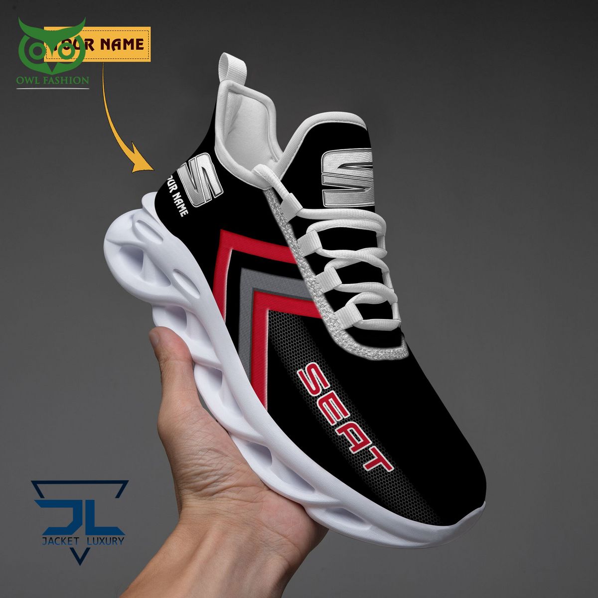 SEAT Automobile Brand Personalized Max Soul Shoes