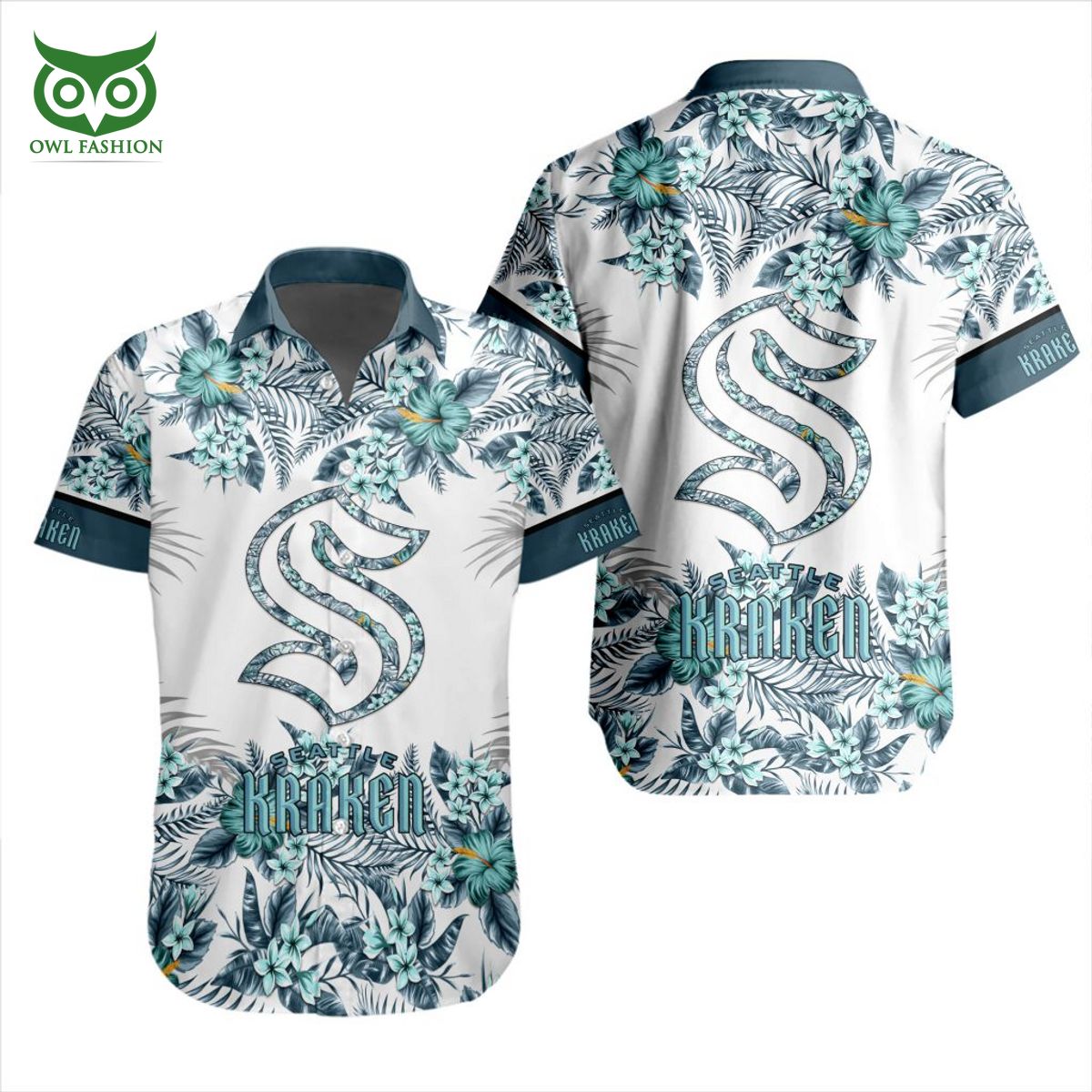 Seattle Kraken NHL Team Beach Vibe Hawaiian Shirt