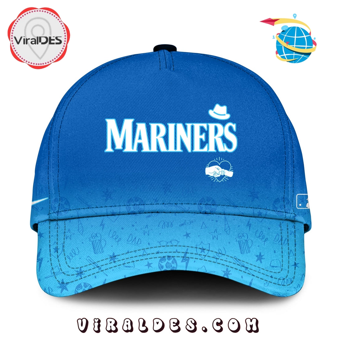 Seattle Mariners 2025 Father’s Day Hoodie, Long Pants
