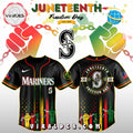 Seattle Mariners x 2025 Juneteenth Day Jersey