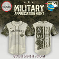 Seattle Mariners x MLB 2025 Armed Forces Day Night Baseball Jersey