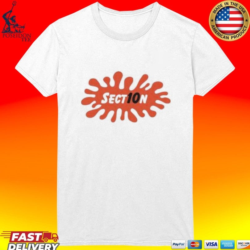 Section 10 Splatter T-shirt