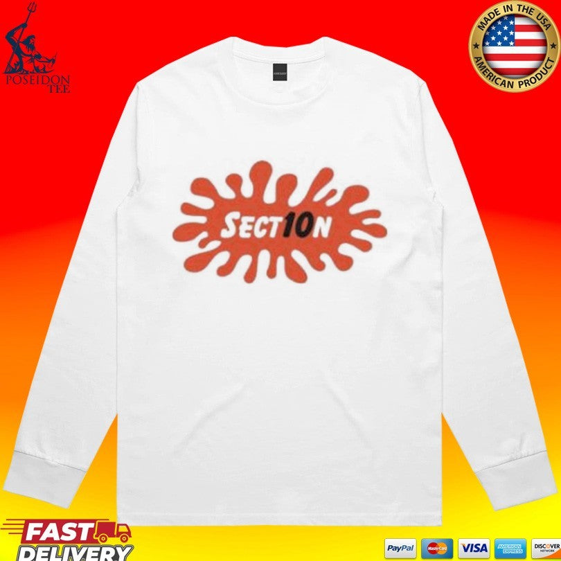 Section 10 Splatter T-shirt