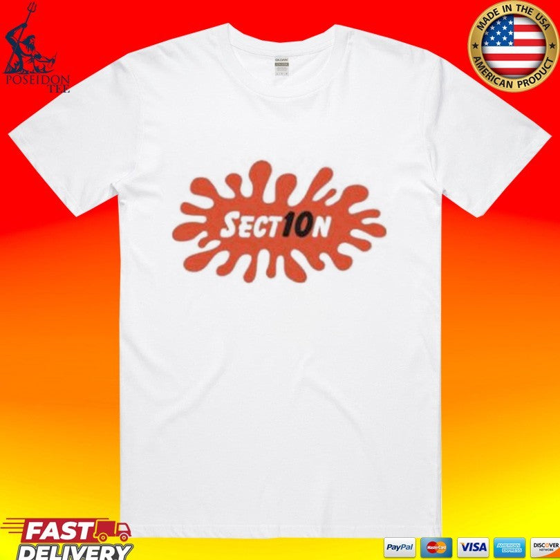 Section 10 Splatter T-shirt