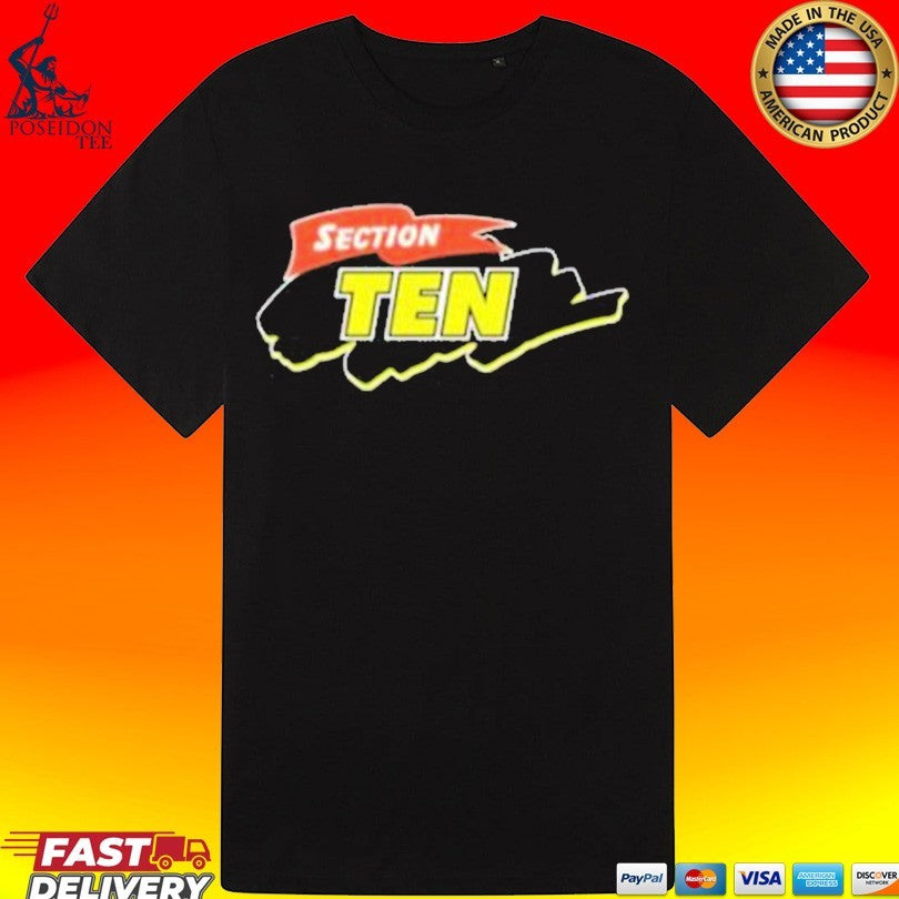 Section Ten Cartoon T-shirt