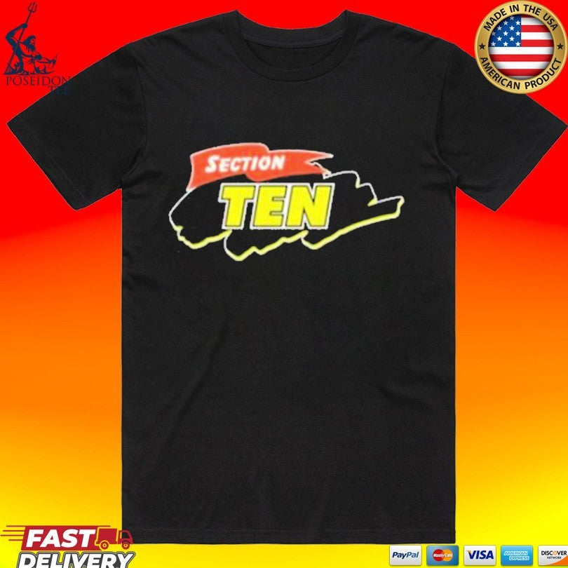 Section Ten Cartoon T-shirt