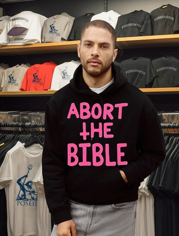 Secular Declaration Text Abort The Bible T-shirt