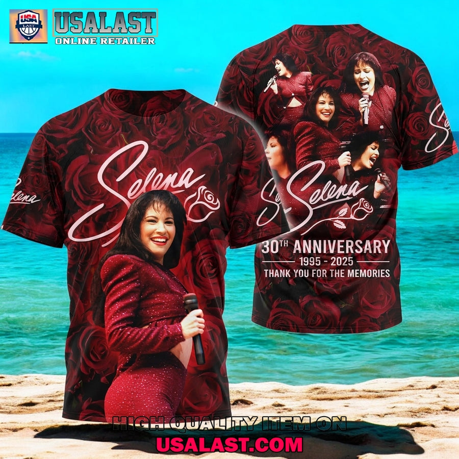 Selena 30th Anniversary 1995-2025 T-Shirt