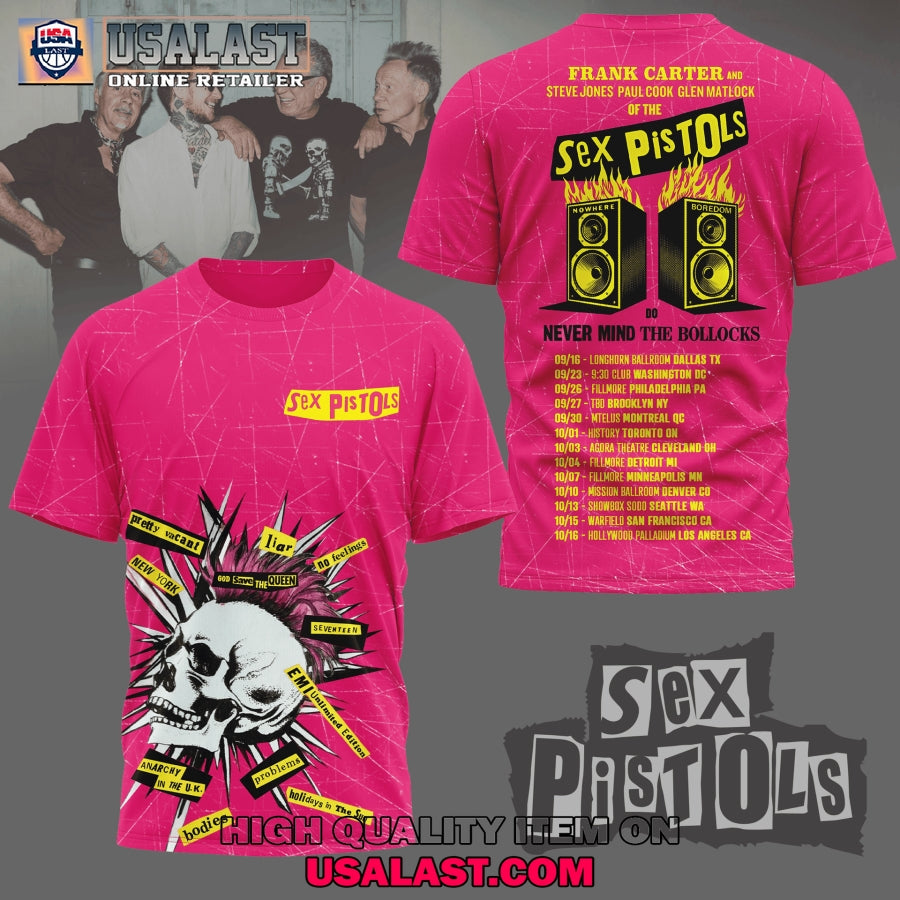 Sex Pistols Do Never Mind The Bollocks 3D Shirt
