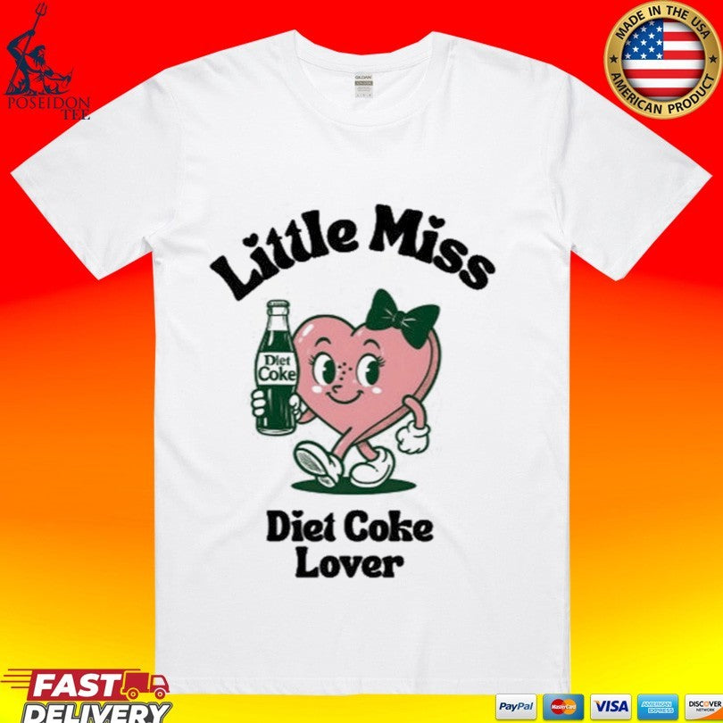 Shark Little Miss Diet Coke Lover T-shirt