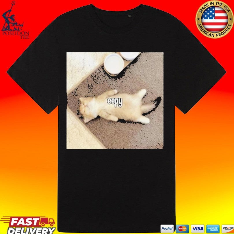 SharkT-shirts Eepy Cat T-shirt