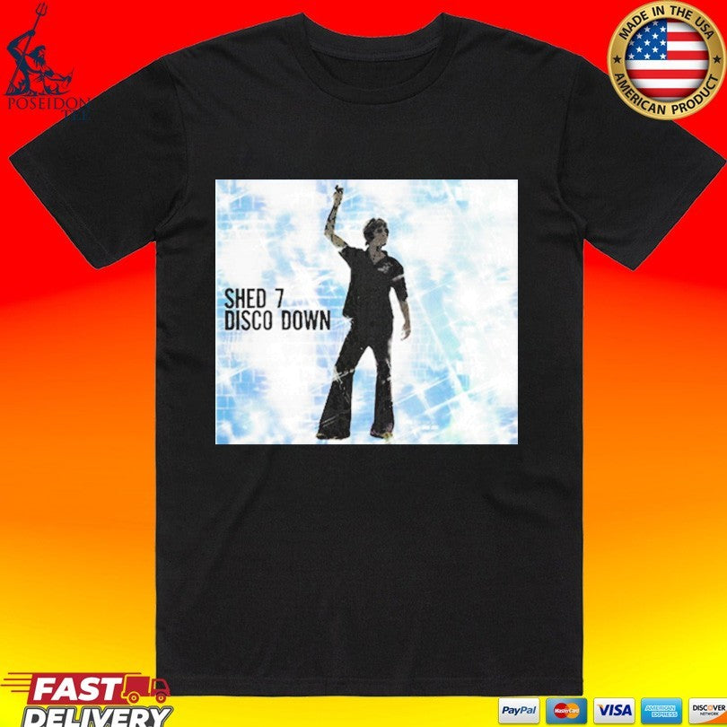 Shed Seven Disco Down T-shirt