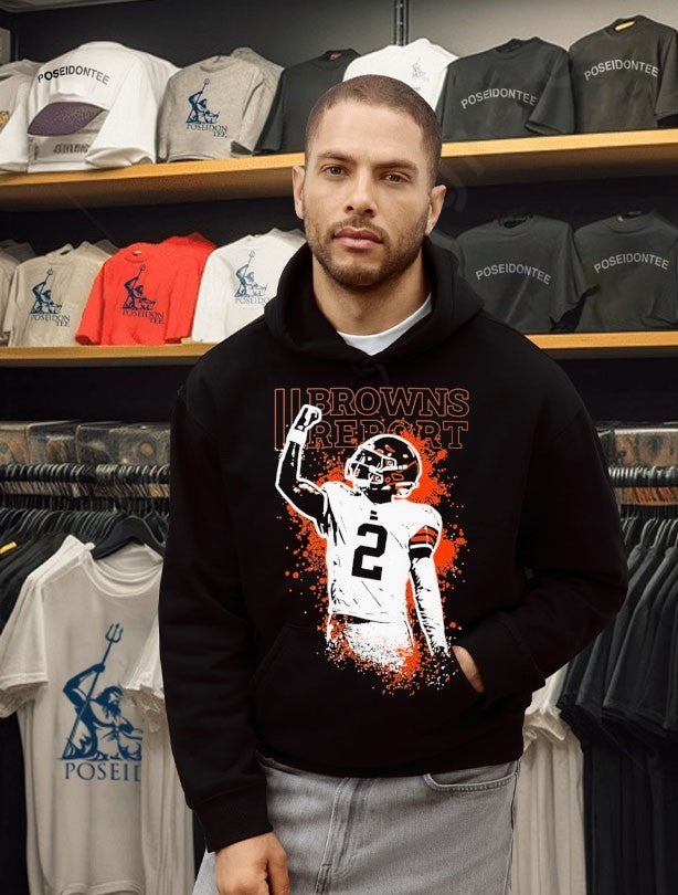Shedeur Sanders Cleveland Browns Report Perfect Timing 2 T-shirt