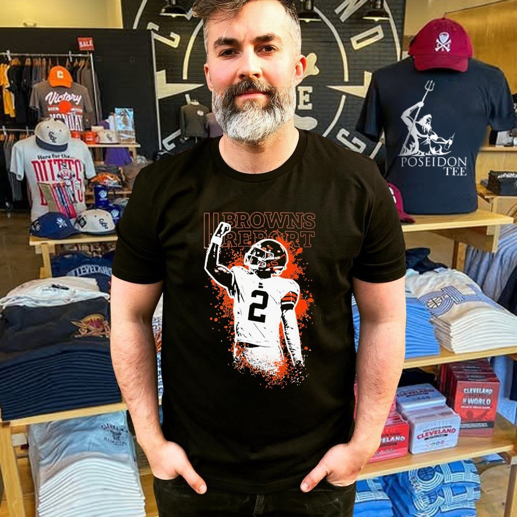Shedeur Sanders Cleveland Browns Report Perfect Timing 2 T-shirt