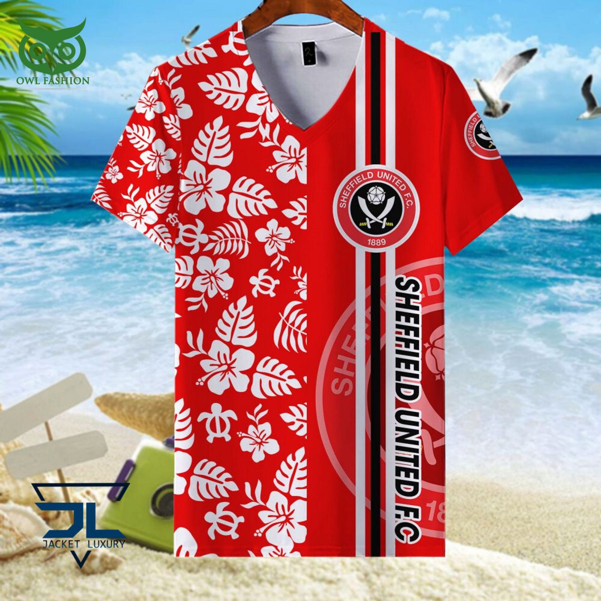 Sheffield United FC EPL Championship Hawaiian Shirt