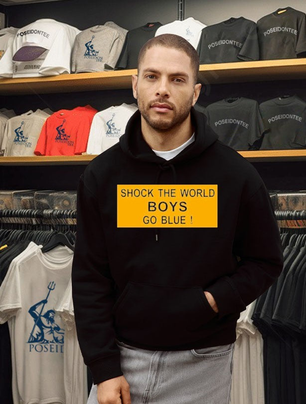 Shock The World Boys Go Blue T-shirt