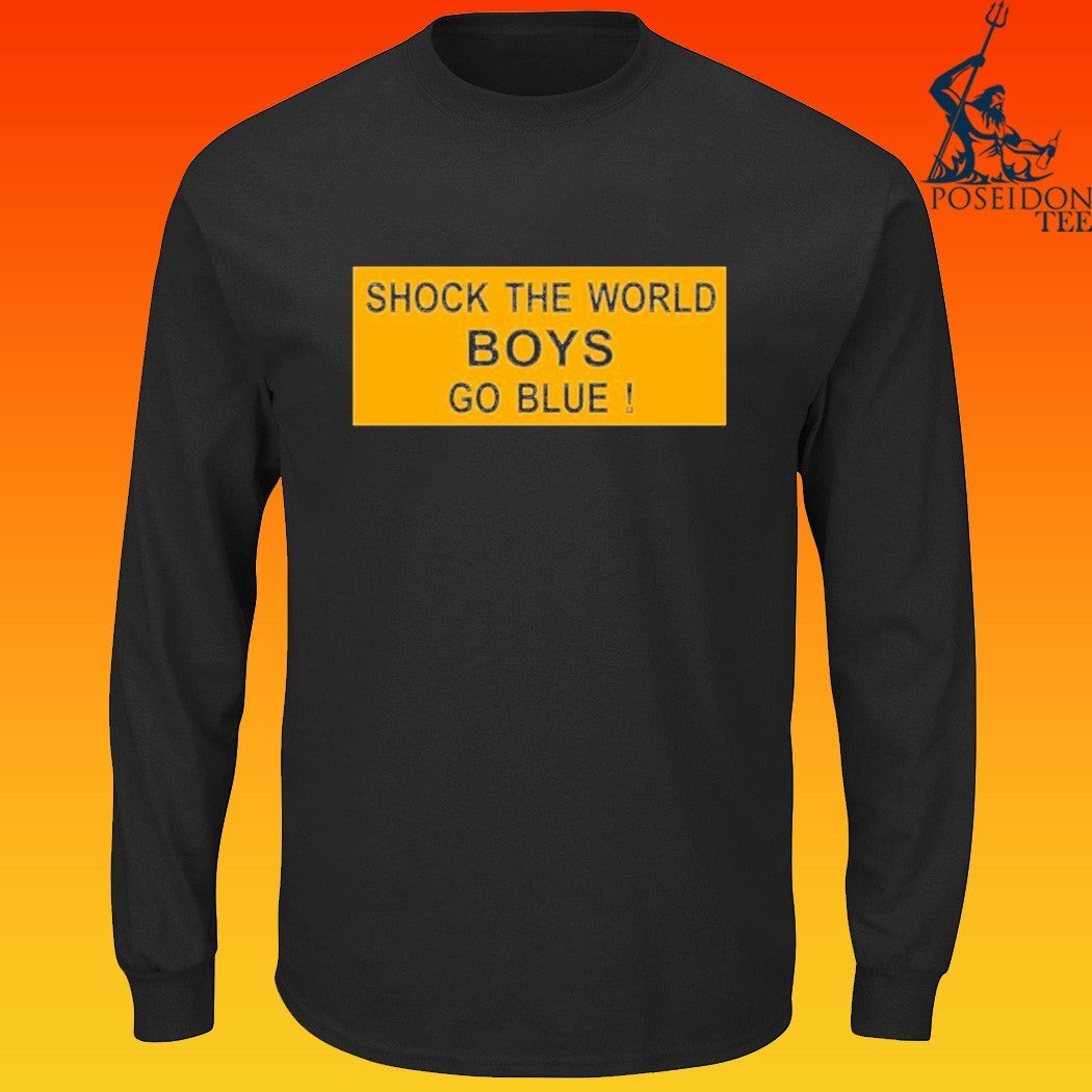 Shock The World Boys Go Blue T-shirt