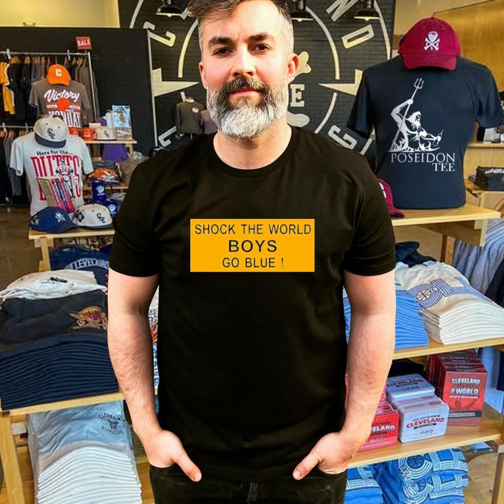 Shock The World Boys Go Blue T-shirt